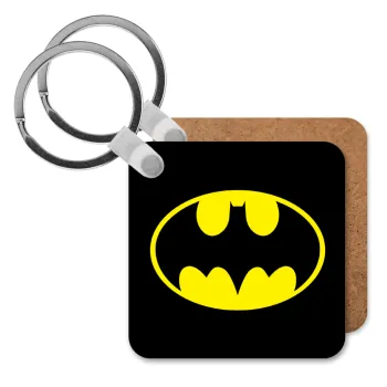 Batman, Μπρελόκ Ξύλινο τετράγωνο MDF