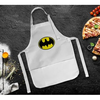 Batman, Ποδιά Σεφ Ολόσωμη Παιδική (με ρυθμιστικά και 2 τσέπες)