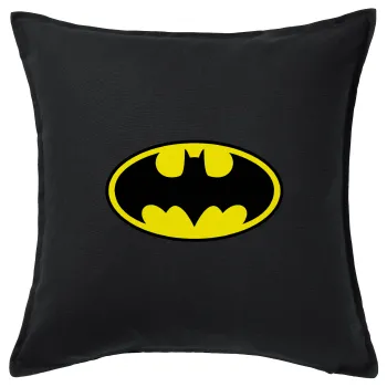 Batman, Sofa cushion black 50x50cm includes filling