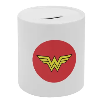 Wonder woman, Κουμπαράς πορσελάνης με τάπα