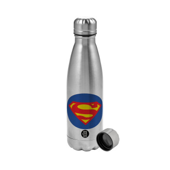 Superman, Μεταλλικό παγούρι νερού, ανοξείδωτο ατσάλι, 750ml