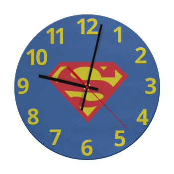 Superman, Ρολόι τοίχου γυάλινο (30cm)