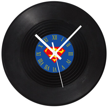 Superman, Ρολόι τοίχου Βινύλιο (30cm)