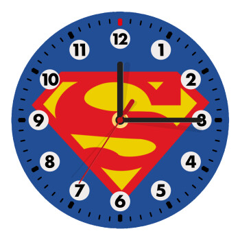 Superman, Wooden wall clock (20cm)