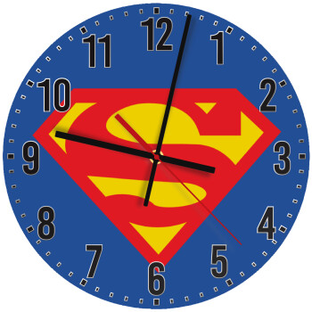 Superman, Ρολόι τοίχου ξύλινο (30cm)