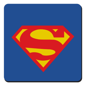 Superman, Τετράγωνο μαγνητάκι ξύλινο 9x9cm