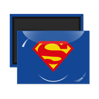 Superman, Ορθογώνιο μαγνητάκι ψυγείου διάστασης 9x6cm