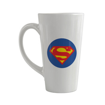 Superman, Κούπα κωνική Latte Μεγάλη, κεραμική, 450ml