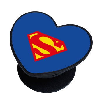 Superman, Phone Holders Stand  καρδιά Μαύρο Βάση Στήριξης Κινητού στο Χέρι