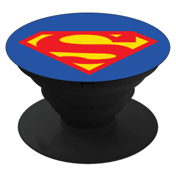 Superman, Phone Holders Stand  Black Hand-held Mobile Phone Holder