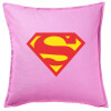 Sofa cushion Pink 50x50cm includes filling