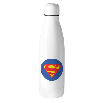 Superman, Μεταλλικό παγούρι θερμός (Stainless steel), 500ml