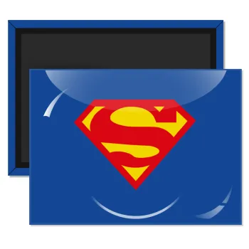 Superman, Ορθογώνιο μαγνητάκι ψυγείου διάστασης 9x6cm