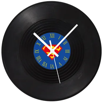Superman, Ρολόι τοίχου Βινύλιο (30cm)