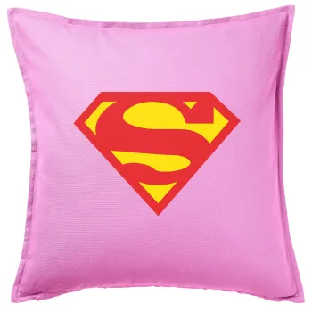 Superman, Sofa cushion Pink 50x50cm includes filling