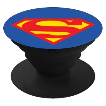 Superman, Phone Holders Stand  Μαύρο Βάση Στήριξης Κινητού στο Χέρι