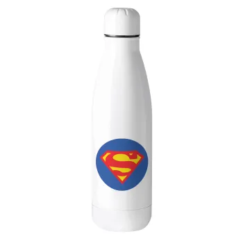 Superman, Μεταλλικό παγούρι θερμός (Stainless steel), 500ml