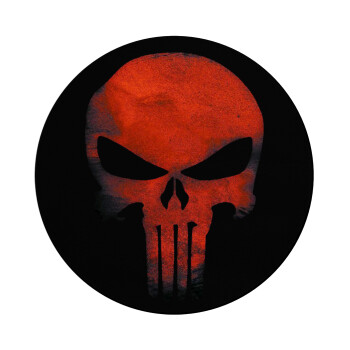 Red skull, Επιφάνεια κοπής γυάλινη στρογγυλή (30cm)