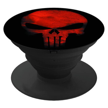 Red skull, Phone Holders Stand  Μαύρο Βάση Στήριξης Κινητού στο Χέρι