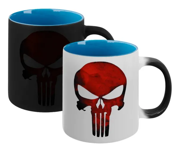 Red skull — Μαγική εσωτερικό μπλε