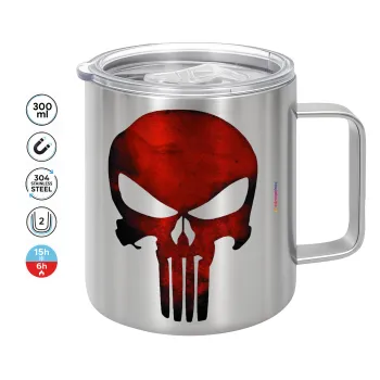 Red skull, Κούπα Ανοξείδωτη διπλού τοιχώματος 300ml