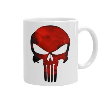 Red skull, Κούπα, κεραμική, 330ml