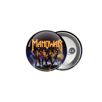 Manowar Fighting the world, Κονκάρδα παραμάνα 5cm