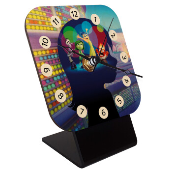 Τα Μυαλά που Κουβαλάς, Επιτραπέζιο ρολόι σε φυσικό ξύλο (10cm)