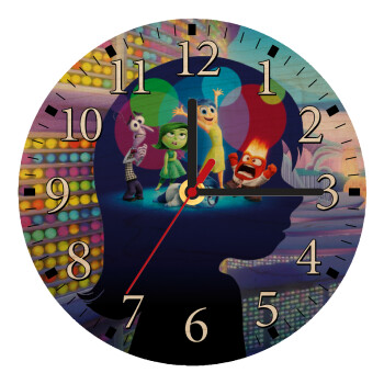 Τα Μυαλά που Κουβαλάς, Ρολόι τοίχου ξύλινο plywood (20cm)