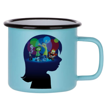 Τα Μυαλά που Κουβαλάς, Κούπα Μεταλλική εμαγιέ ΜΑΤ σιέλ 360ml