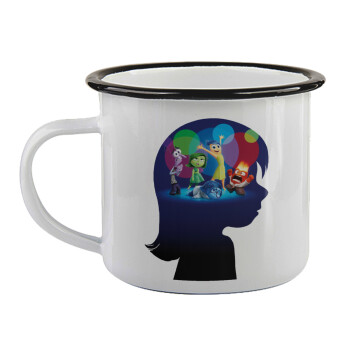 Τα Μυαλά που Κουβαλάς, Κούπα εμαγιέ με μαύρο χείλος 360ml