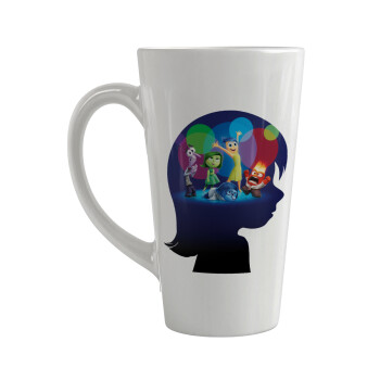 Τα Μυαλά που Κουβαλάς, Κούπα κωνική Latte Μεγάλη, κεραμική, 450ml