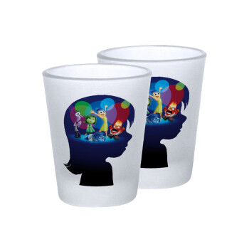 Τα Μυαλά που Κουβαλάς, Σφηνοπότηρα γυάλινα 45ml του πάγου (2 τεμάχια)