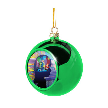Τα Μυαλά που Κουβαλάς, Χριστουγεννιάτικη μπάλα δένδρου Πράσινη 8cm