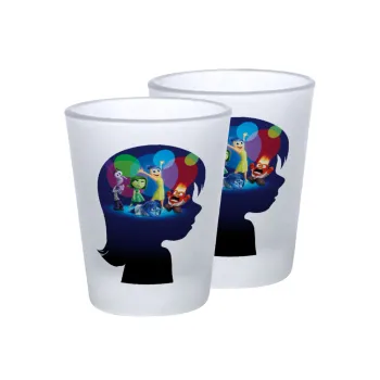 Τα Μυαλά που Κουβαλάς, Σφηνοπότηρα γυάλινα 45ml του πάγου (2 τεμάχια)