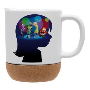 Τα Μυαλά που Κουβαλάς, Κούπα, κεραμική με βάση φελού και καπάκι (ΜΑΤ), 330ml