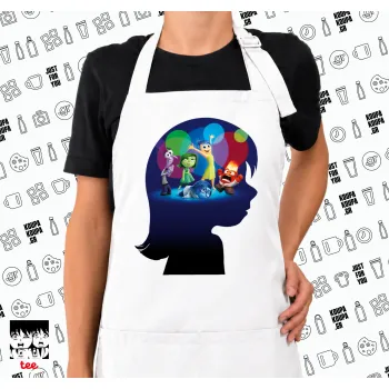 Τα Μυαλά που Κουβαλάς, Ποδιά μακριά Σεφ ολόσωμη με τσέπες white (ΕΝΗΛΙΚΩΝ)