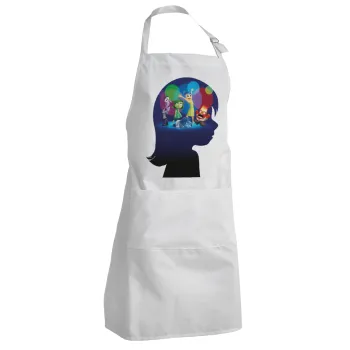 Τα Μυαλά που Κουβαλάς, Adult Chef Apron (with sliders and 2 pockets)