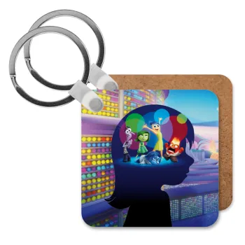 Τα Μυαλά που Κουβαλάς, Μπρελόκ Ξύλινο τετράγωνο MDF