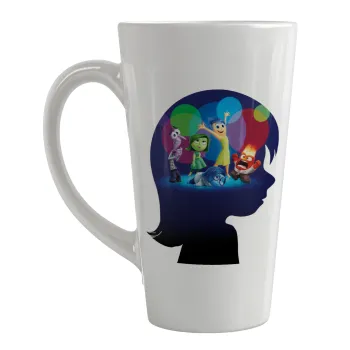 Τα Μυαλά που Κουβαλάς, Κούπα κωνική Latte Μεγάλη, κεραμική, 450ml