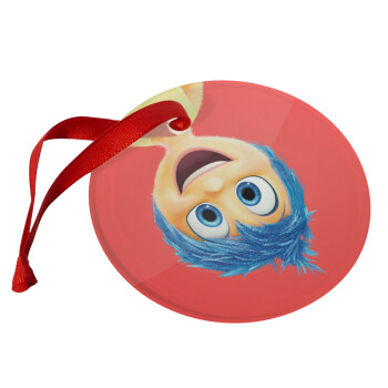 joy, Christmas ornament glass 9cm