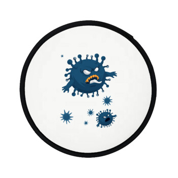 monster virus, Βεντάλια υφασμάτινη αναδιπλούμενη με θήκη (20cm)