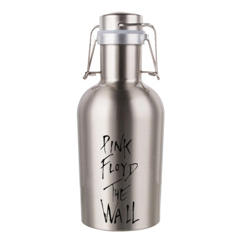 Pink Floyd, The Wall, Μεταλλικό παγούρι Inox (Stainless steel) με καπάκι ασφαλείας 1L