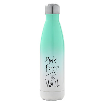 Pink Floyd, The Wall, Metal mug thermos Green/White (Stainless steel), double wall, 500ml