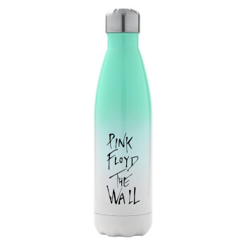 Pink Floyd, The Wall, Metal mug thermos Green/White (Stainless steel), double wall, 500ml