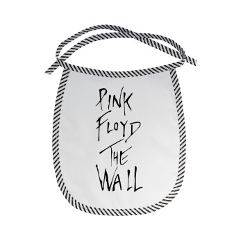 Pink Floyd, The Wall, Σαλιάρα μωρού αλέκιαστη με κορδόνι Μαύρη
