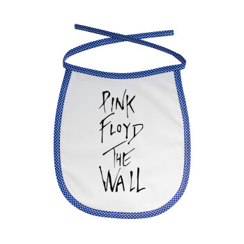 Pink Floyd, The Wall, Σαλιάρα μωρού αλέκιαστη με κορδόνι Μπλε