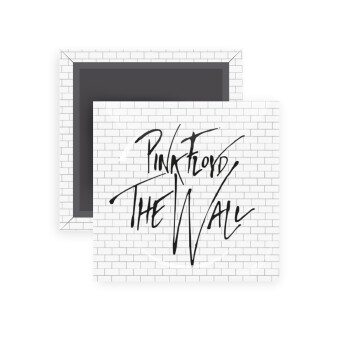 Pink Floyd, The Wall, Μαγνητάκι ψυγείου τετράγωνο διάστασης 5x5cm
