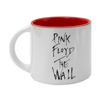 Pink Floyd, The Wall, Κούπα κεραμική 400ml Λευκή/Κόκκινη
