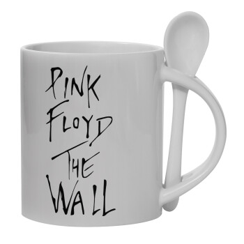 Pink Floyd, The Wall, Κούπα, κεραμική με κουταλάκι, 330ml (1 τεμάχιο)